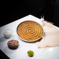 Koçak Famous Traditional Turkish Burma Kadayif on a Tray